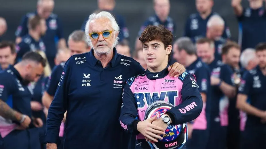 Colapinto y Briatore