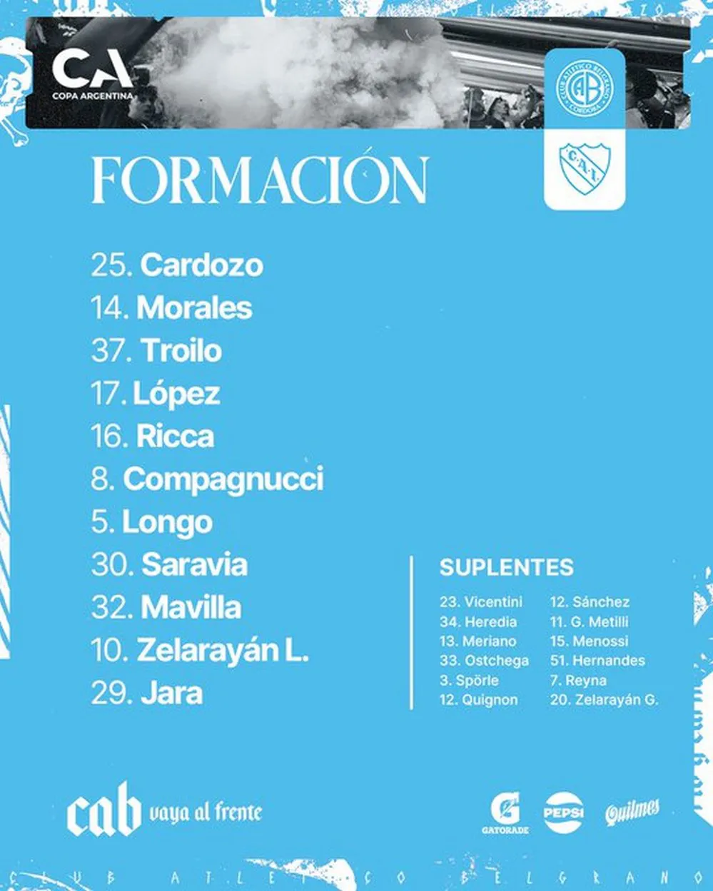 EL OBJETIVO FOTO COPA ARGENTINA BELGRANO INDEPENDIENTE X BELGRANO 2