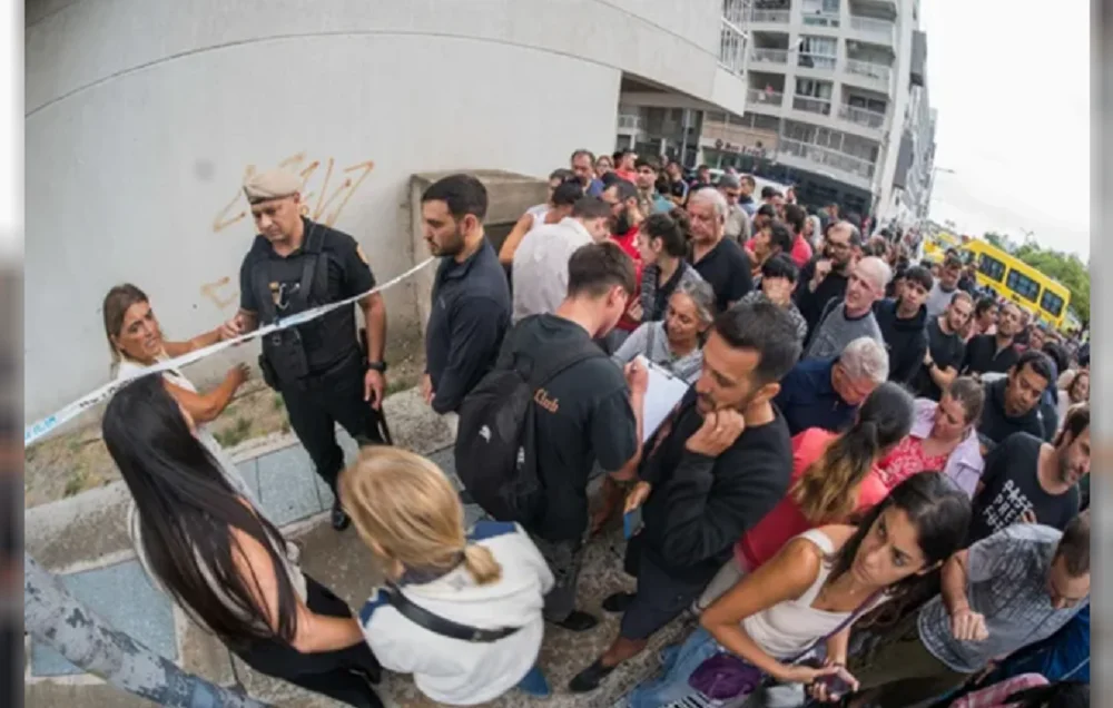 Derrumbe en Parque Patricios