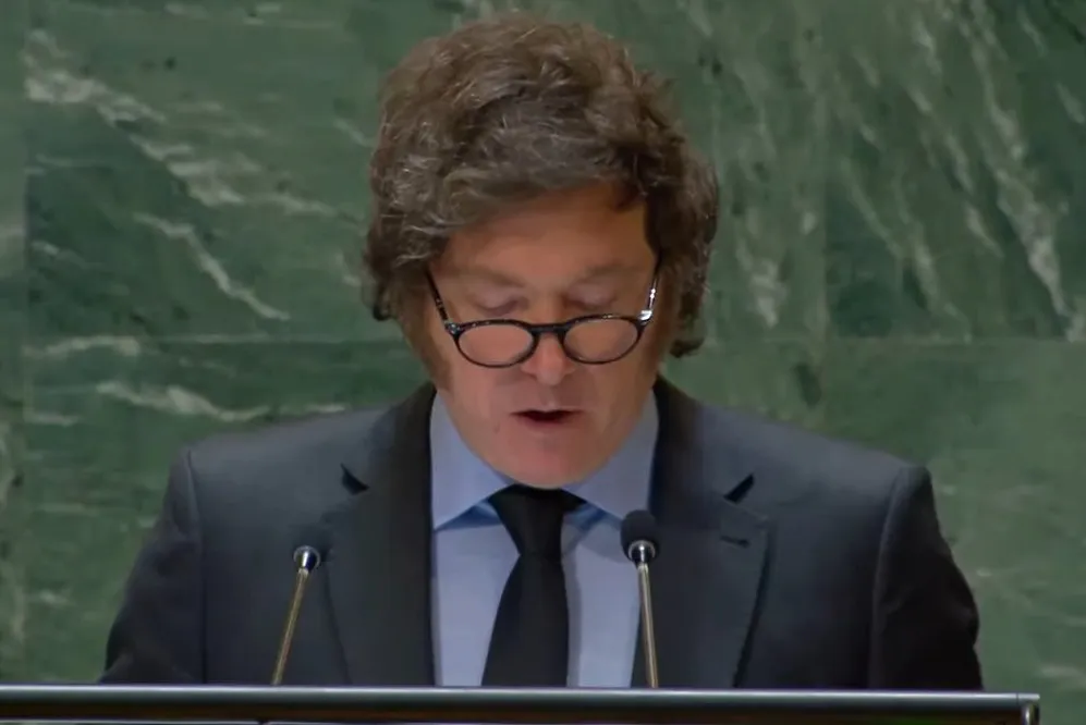 javier milei onu
