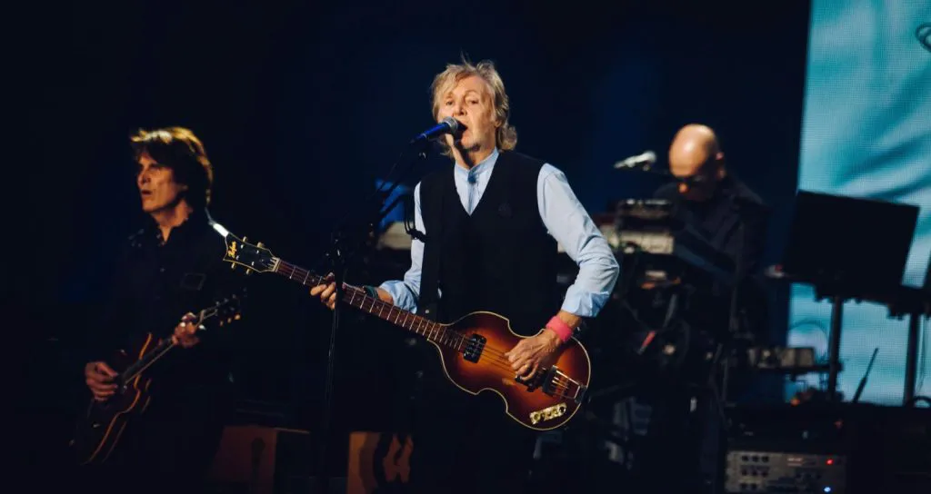 Paul McCartney en el Kempes