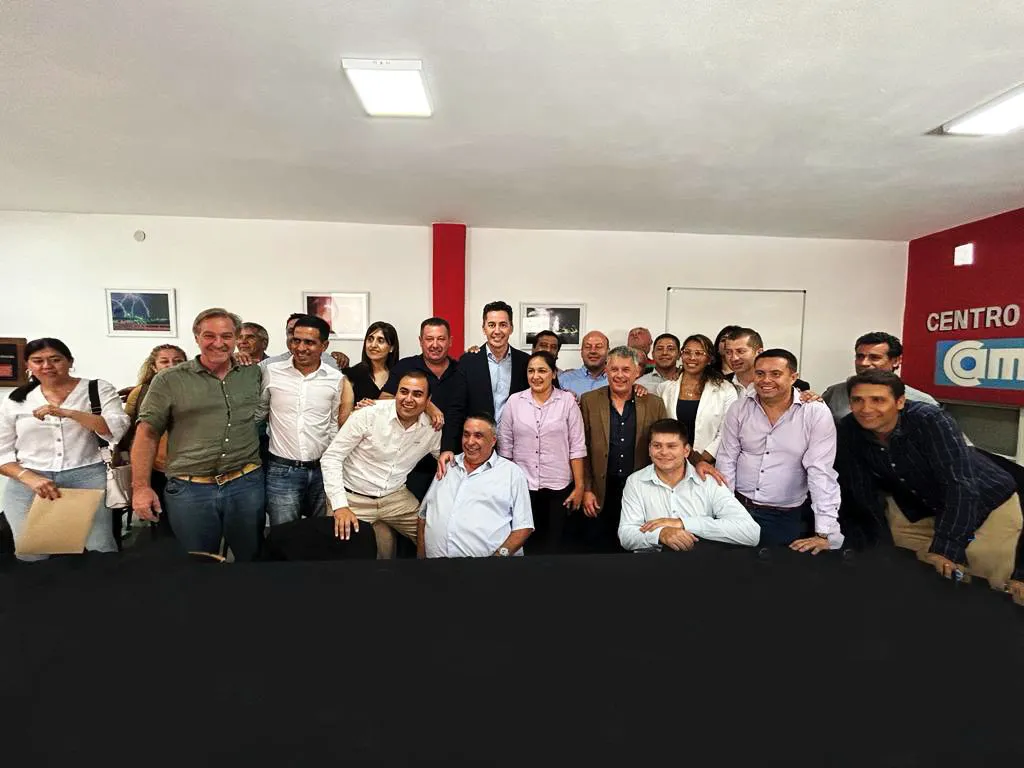 Manuel Calvo en Cruz del Eje