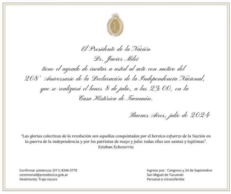 invitación