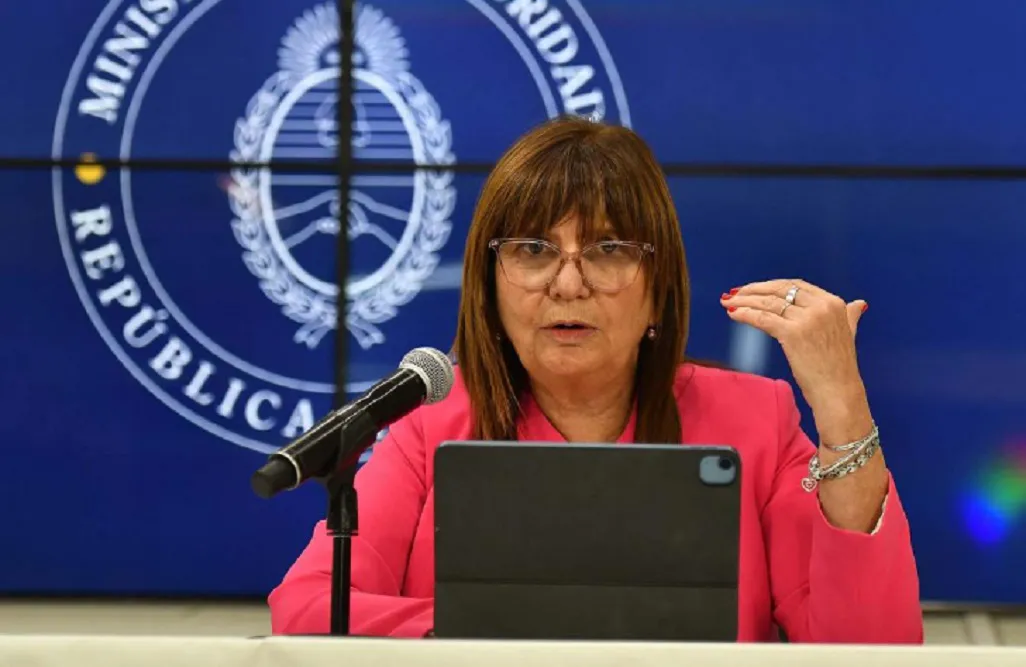 Patricia Bullrich Min de Seguridad