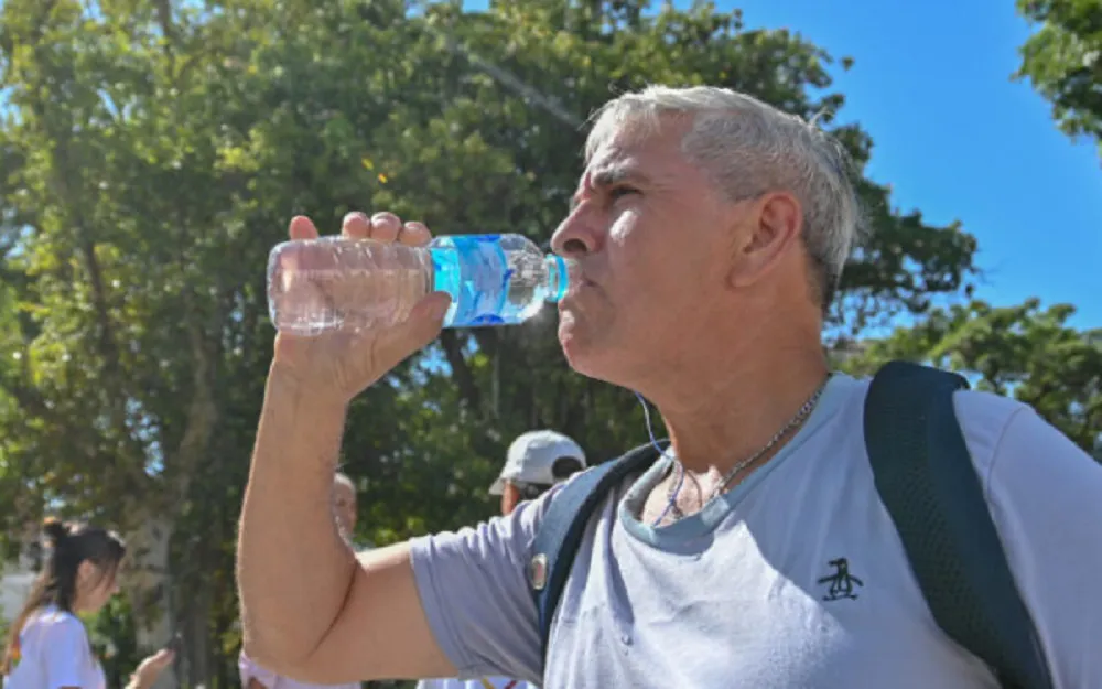 Calor temperatura extrema