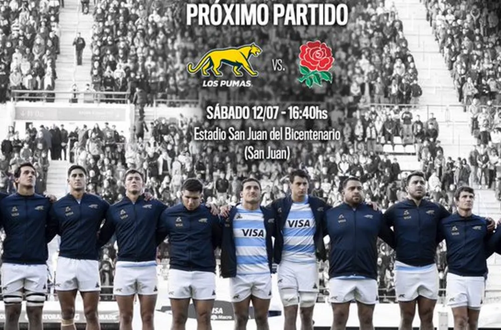 EL OBJETIVO FOTO LOS PUMAS PREVIA INGLATERRA SAN JUAN