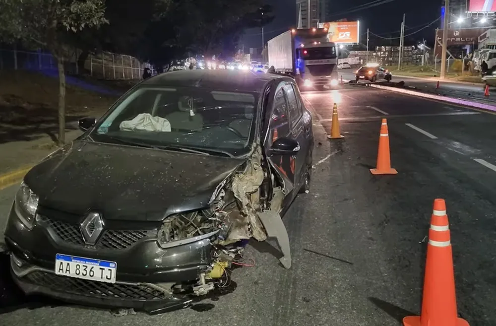 accidente - av colon