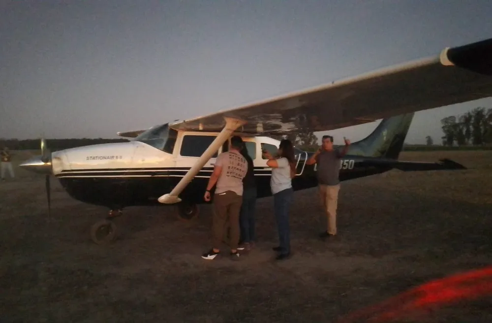 avioneta droga