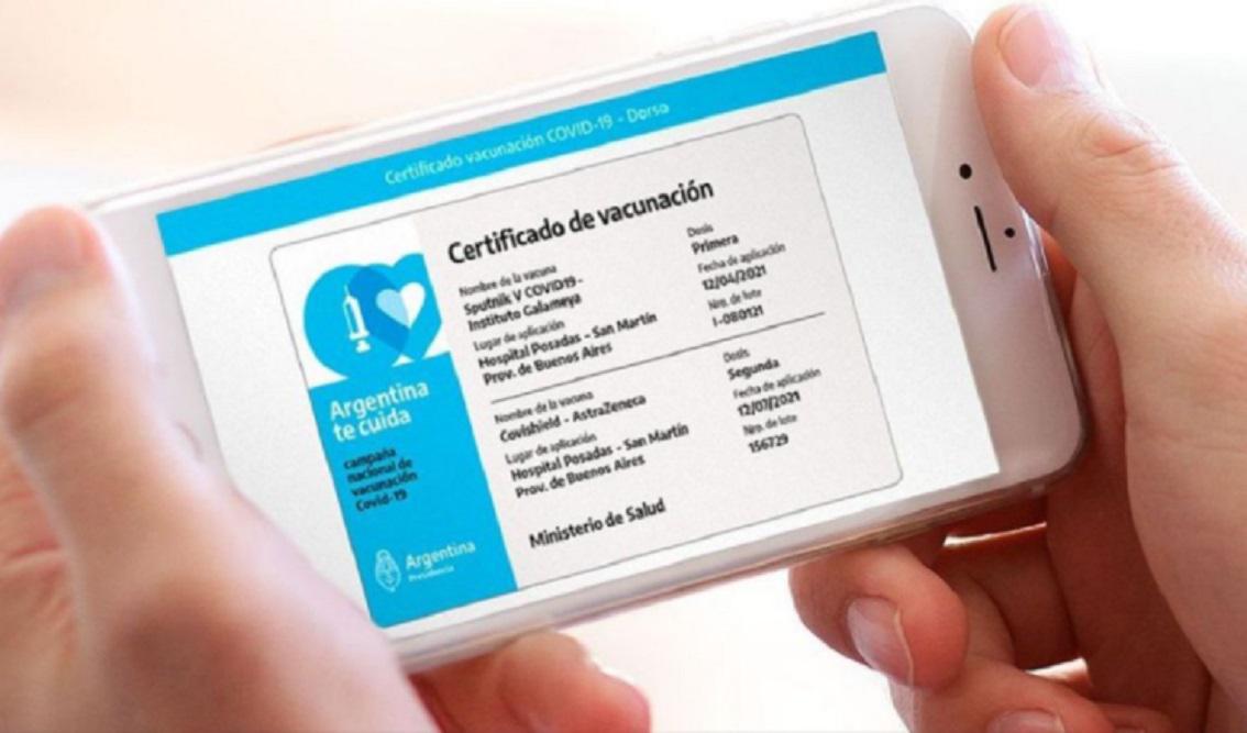 Certificado de Vacunación