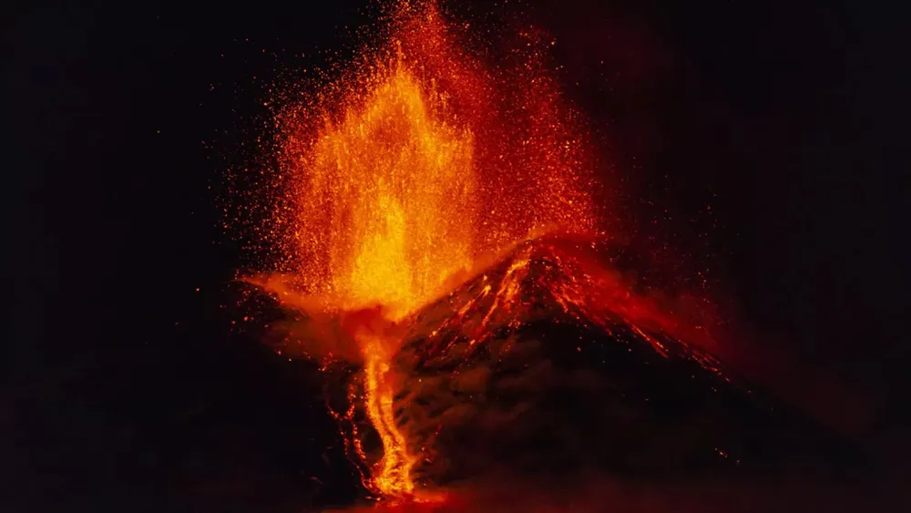 el volcán etna