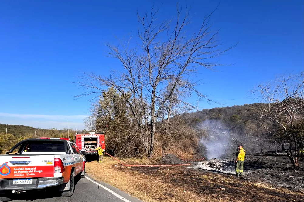 incendio zona del Pro Racing de Ruta 20 1