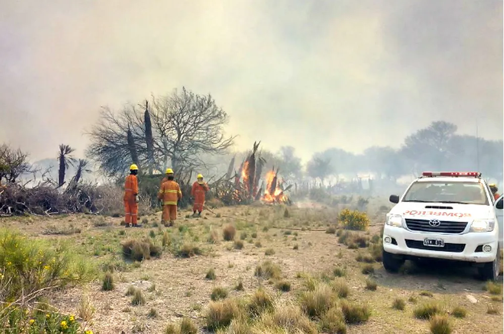 EL OBJETIVO FOTO GUASAPAMPA INCENDIO