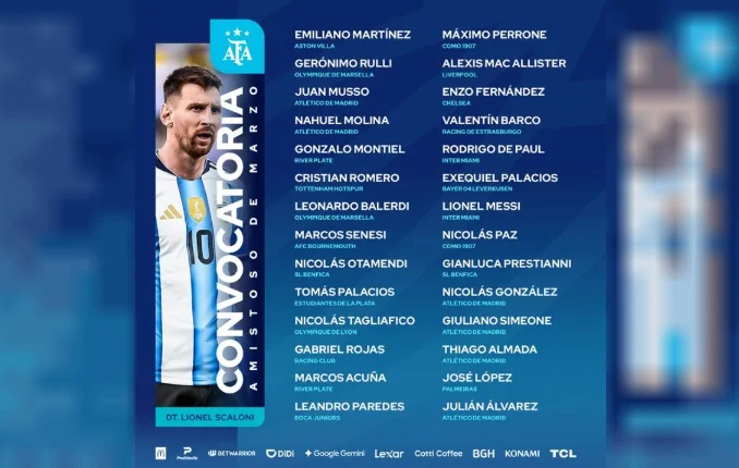 convocados por Scaloni