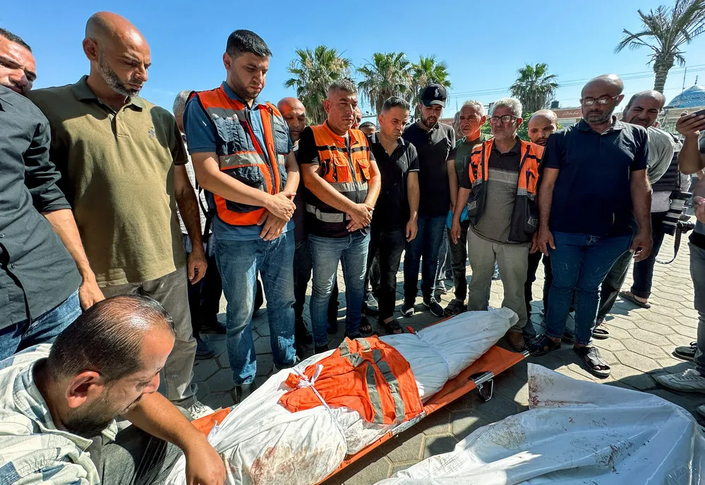 EL OBJETIVO FOTO VICTIMAS EN GAZA NA