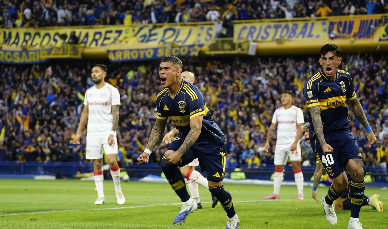 boca le ganó a argentinos