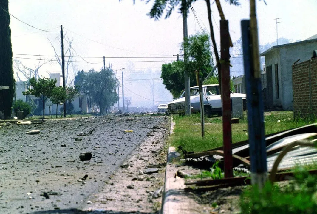 atentado en Río Tercero