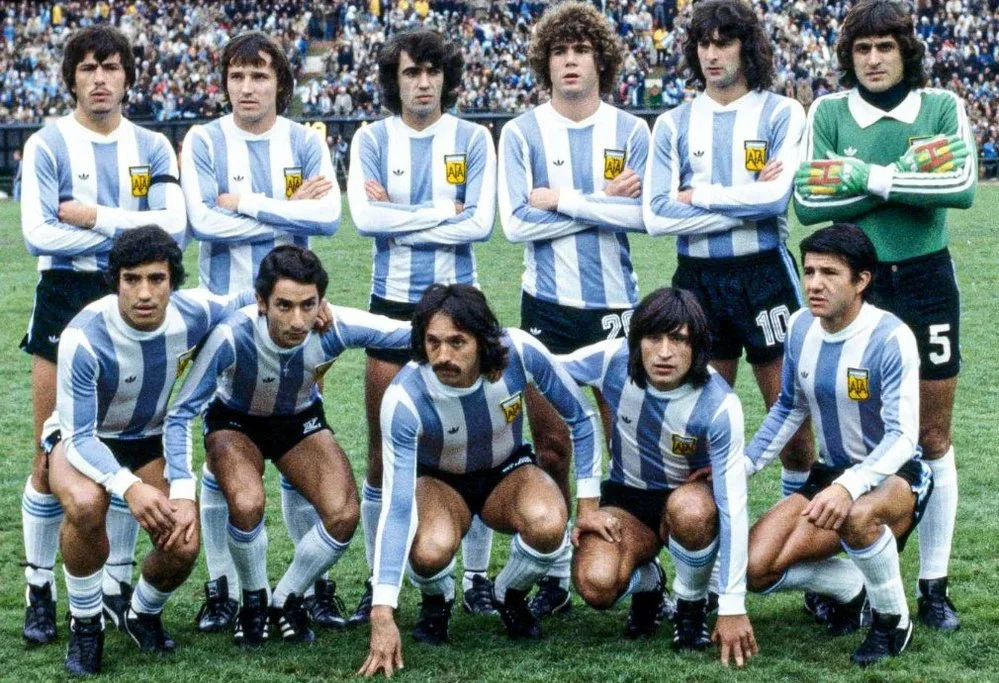 EL OBJETIVO FOTO ARGENTINA 78 EQUIPO X