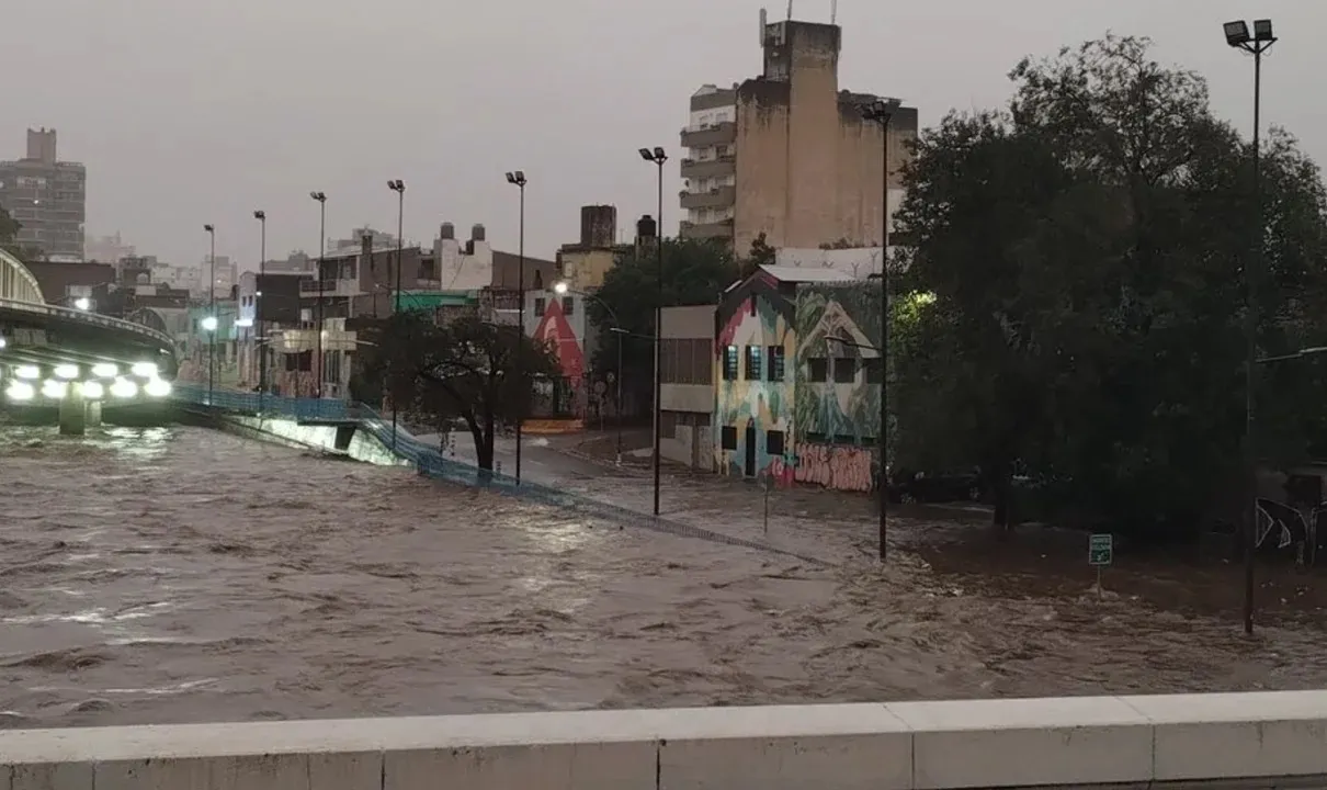 lluvia intensa en Córdoba