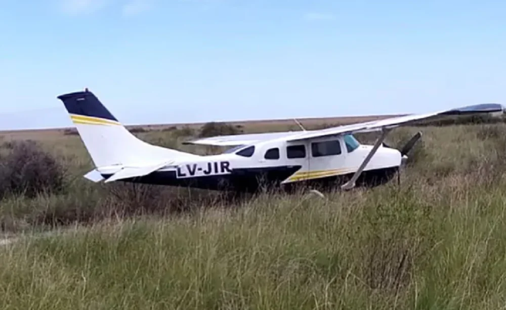 avioneta abandonada en Santiago del Estero
