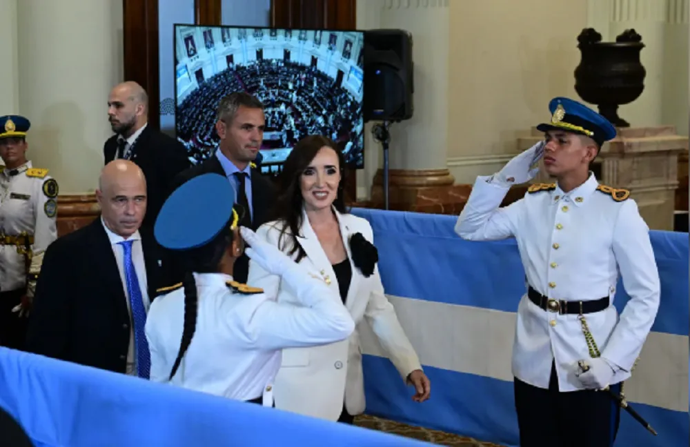 vicepresidenta Victoria Villarruel