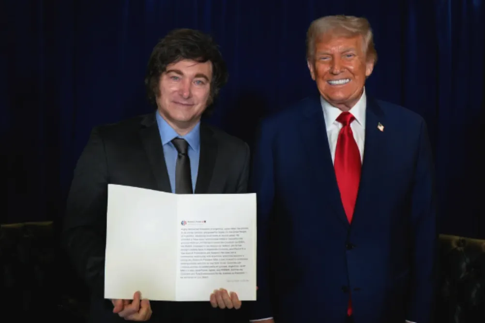 Milei con Trump