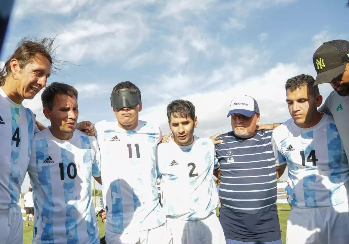 fútbol para ciegos