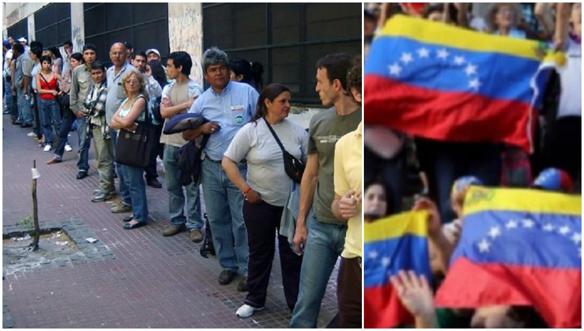 Argentinos y Venezolanos en uruguay