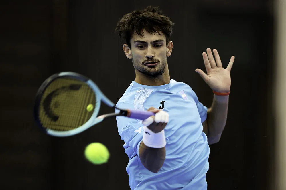 EL OBJETIVO FOTO COPA DAVIS MARIANO NAVONE NA