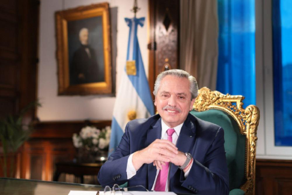 Alberto Fernandez mensaje de navidad