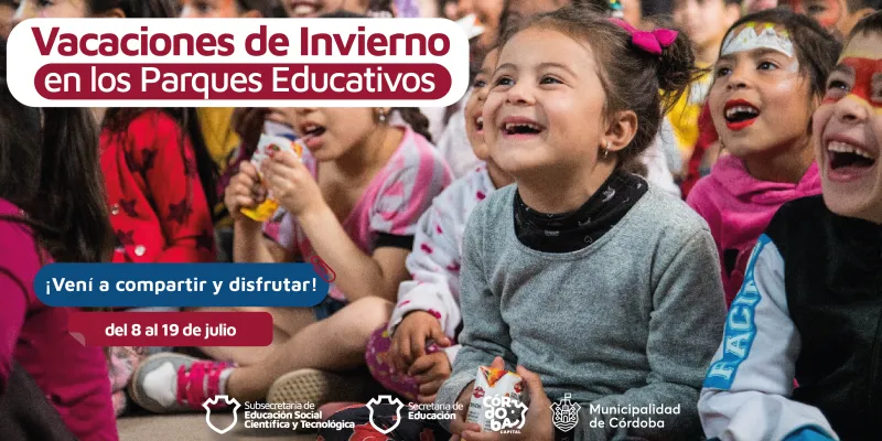 Vacaciones de invierno en los Parques Educativos