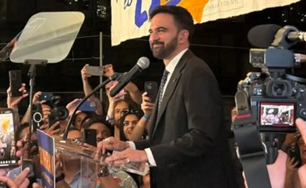 Zohran Mamdani candidato  alcalde NY
