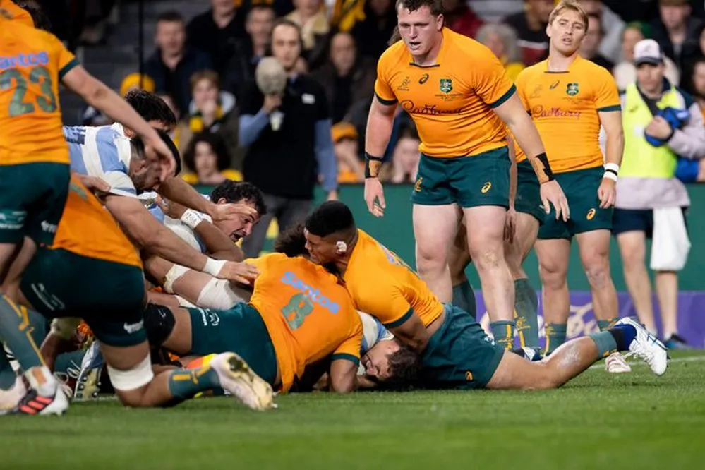 EL OBJETIVO FOTO LOS PUMAS WALLABIES TRY GONZALEZ TWITTER PUMAS