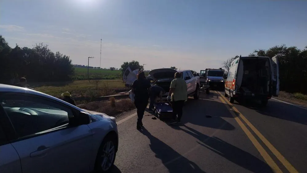 EL OBJETIVO FOTO MANFREDI TRIPLE CHOQUE