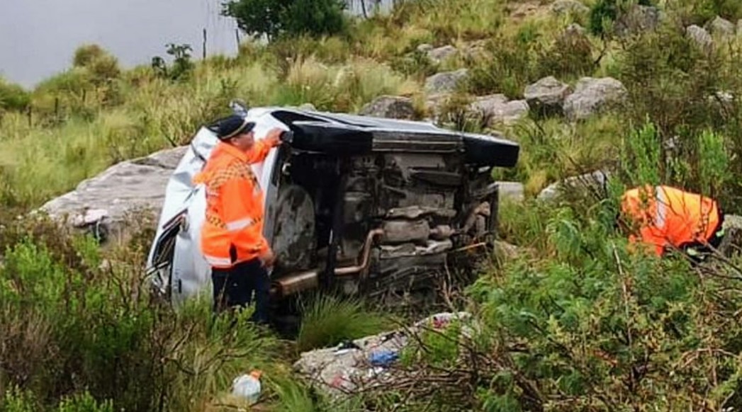 una mujer murió en un accidente