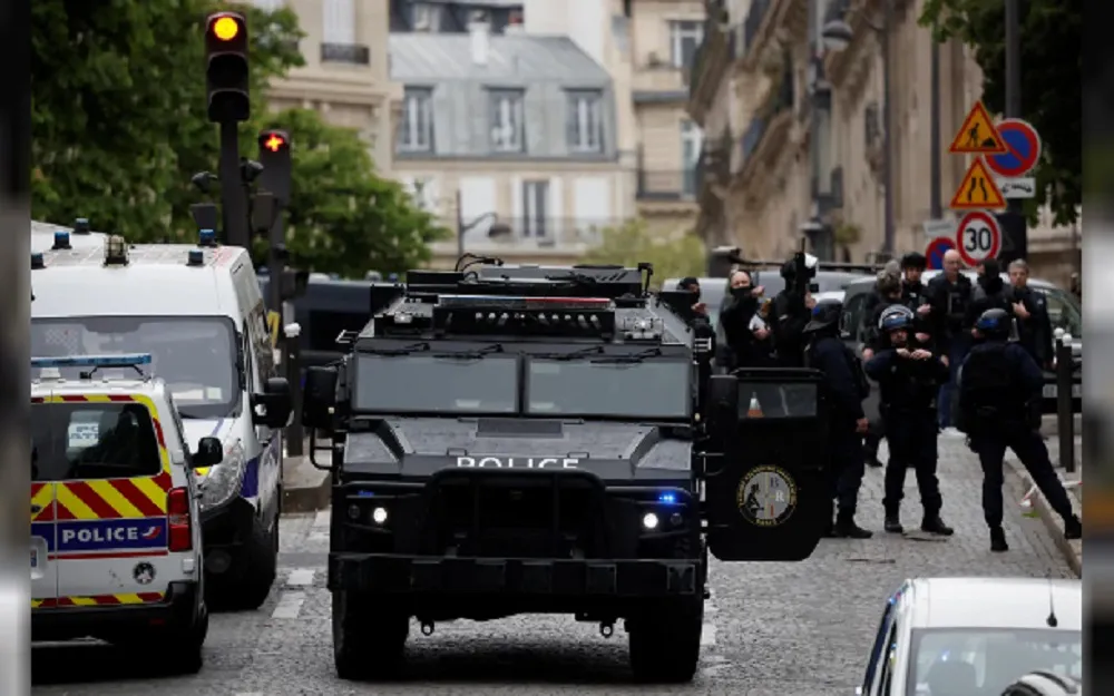 consulado iraní en París un hombre amenazaba con hacer explotar un artefacto