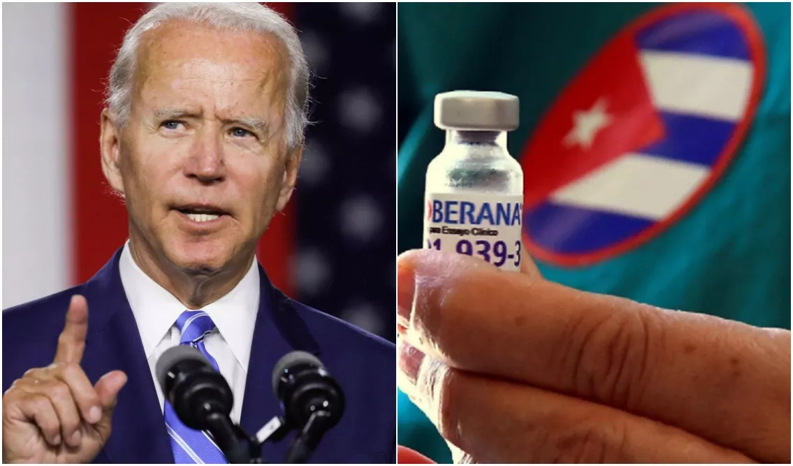 Biden vacunas para Cuba