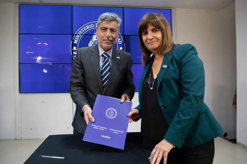 Consejo Federal de Seguridad bullrich y quinteros