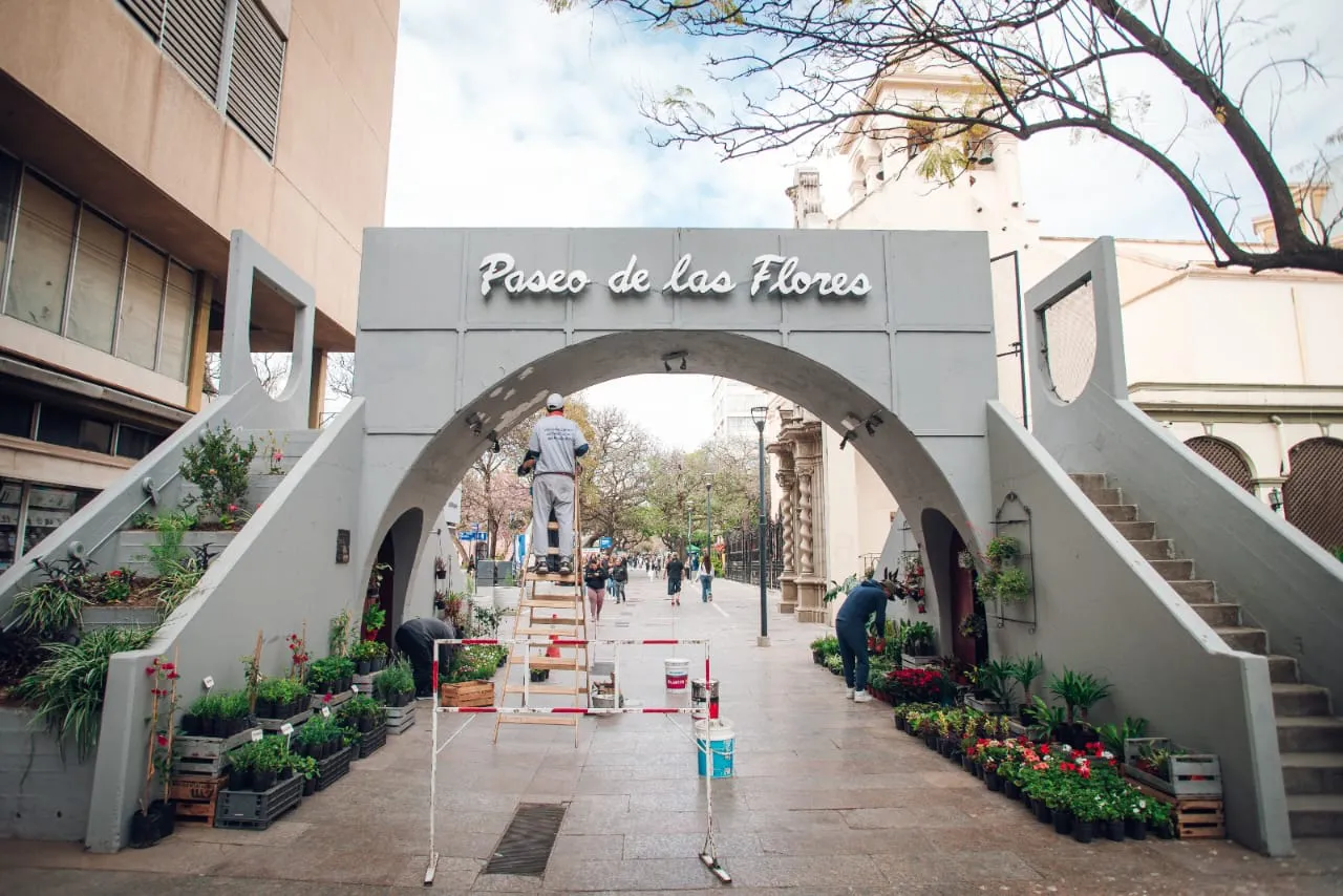 el paseo de las flores