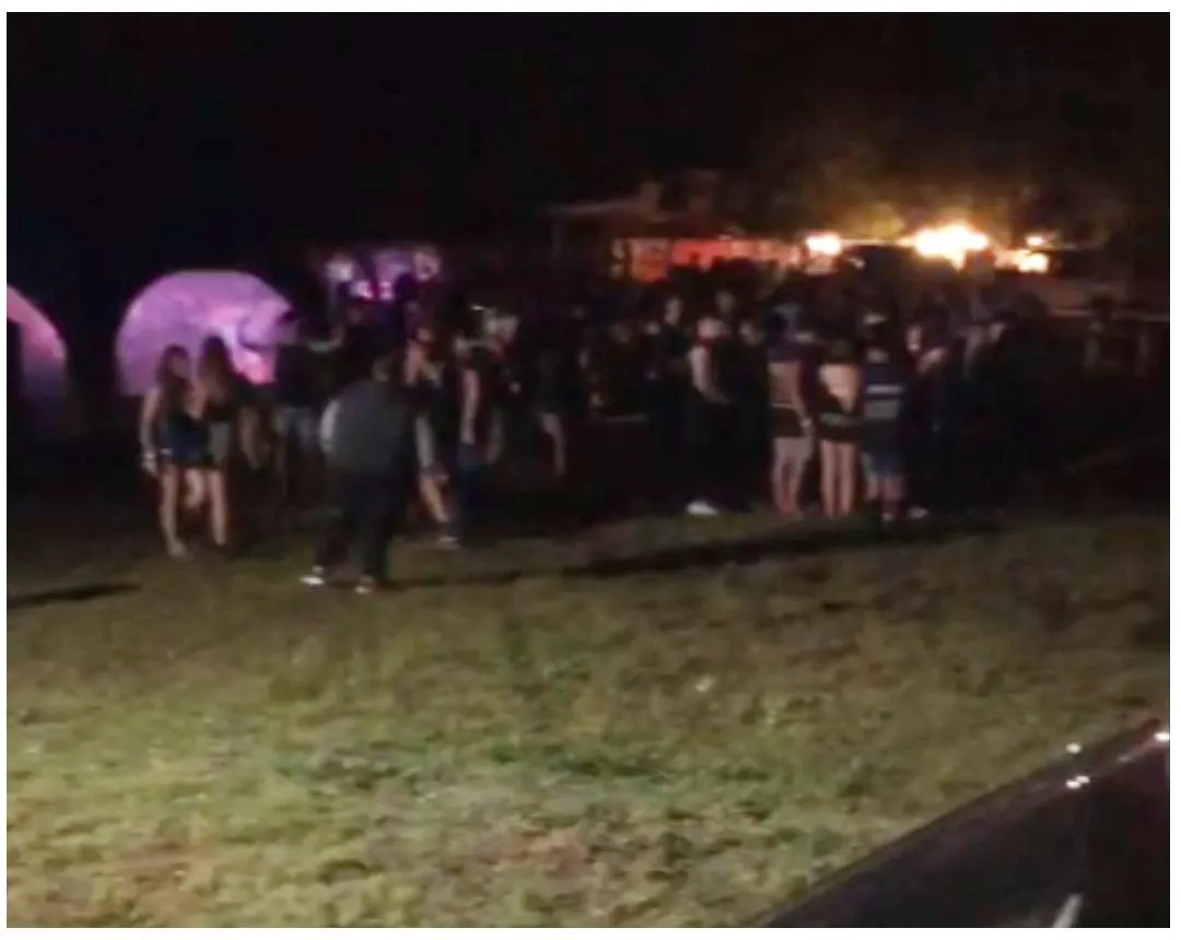 clausura de fiesta clandestina en río cuarto