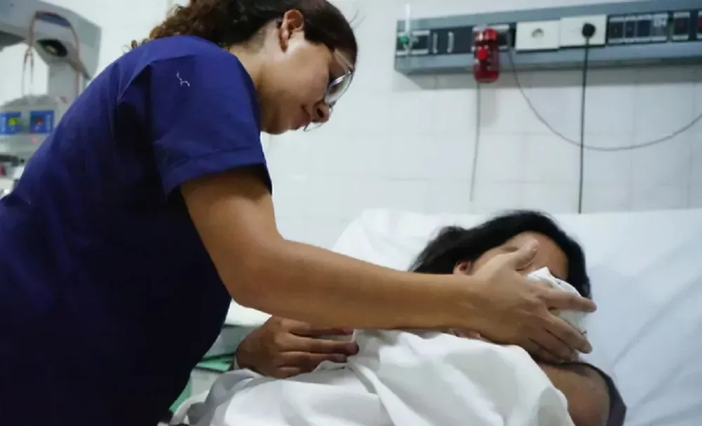 Nacimientos en las primeras horas de 2026