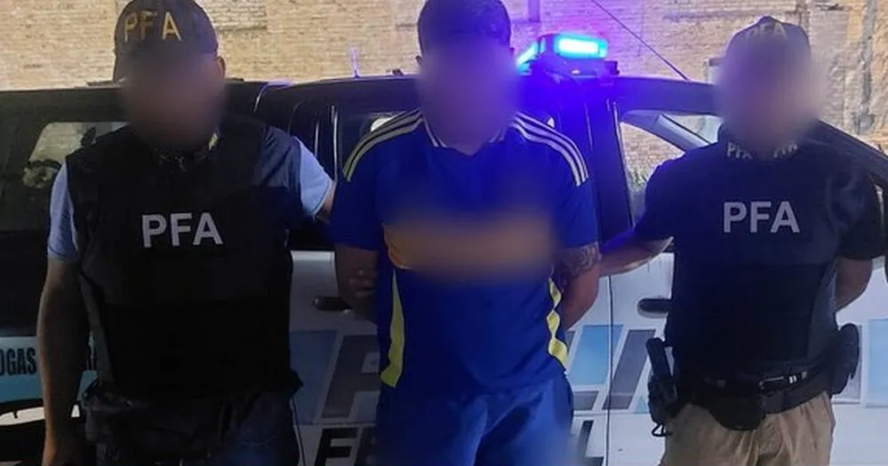 EL OBJETIVO FOTO DETENCION NARCO FRONTERA EL GAUCHO NA