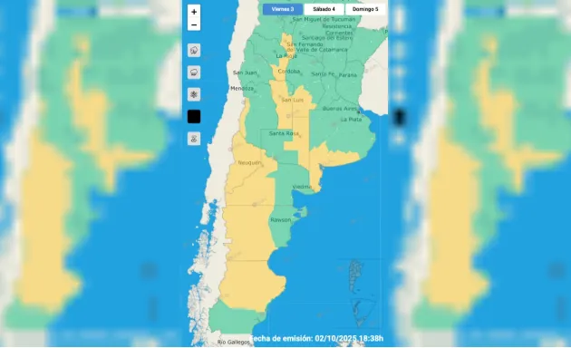 Alerta meteorológica viento