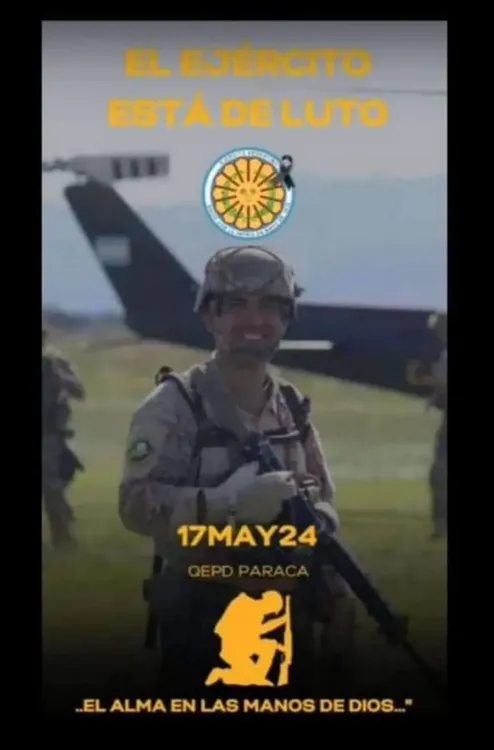 EL OBJETIVO FOTO PARACAIDISTA MAIZAREZ X