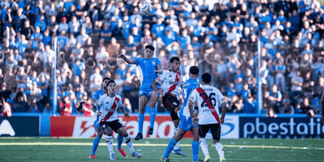 river le ganó a estudiantes RC