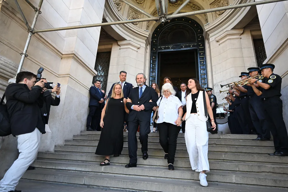 EL OBJETIVO FOTO MAQUEDA SALIDA DE LA CORTE SUPREMA NA