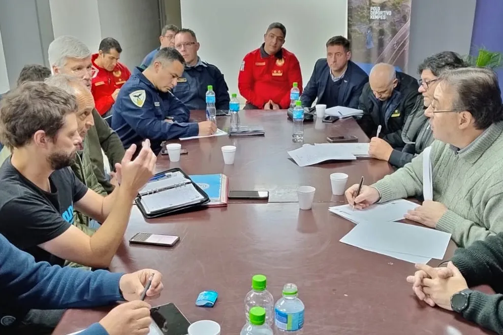 operativo de seguridad en partidos
