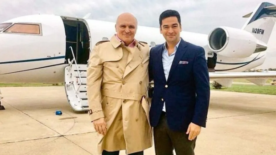 Fred Machado junto a jose luis espert