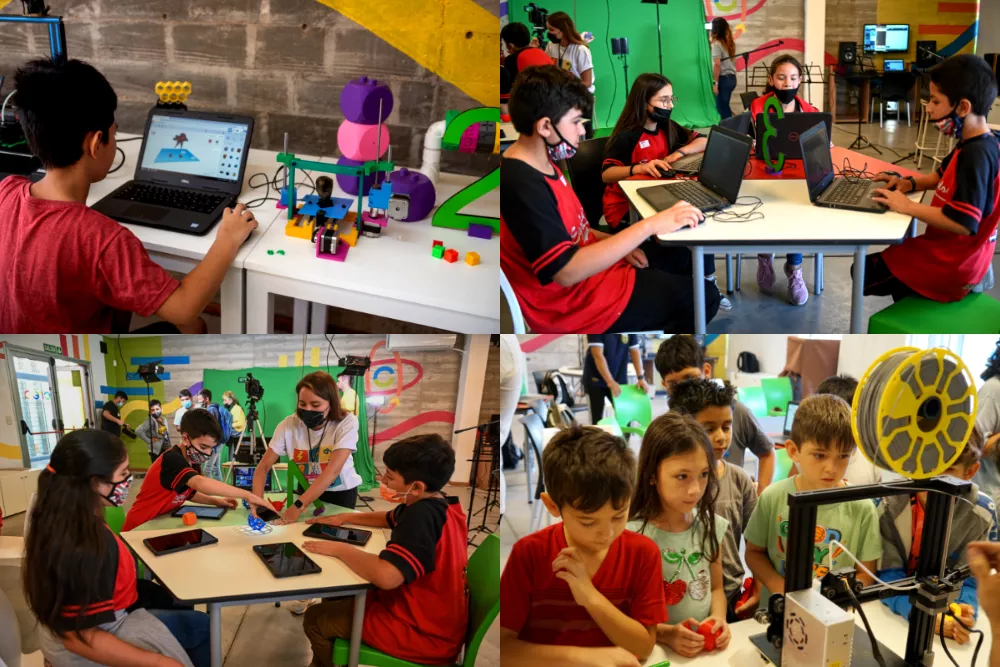 talleres de impresión 3d, producción audiovisual y animación