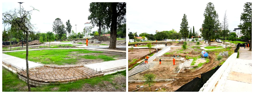 Obras Parque de las Tejas