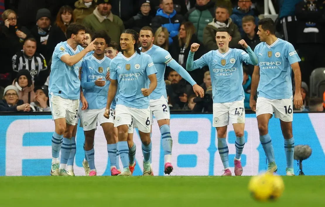 Manchester City con Julián Álvarez